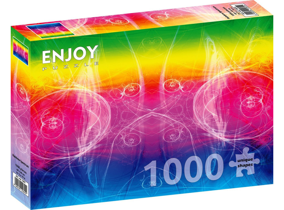 ENJOY Puzzle Dúhové spektrum 1000 dielikov