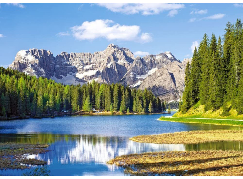 CASTORLAND Puzzle Jazero Misurina (Lago di Misurina) 3000 dielikov