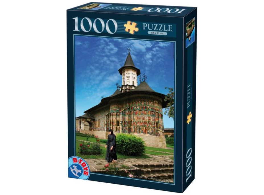 D-TOYS Puzzle Kláštor Sucevita, Rumusko 1000 dielikov