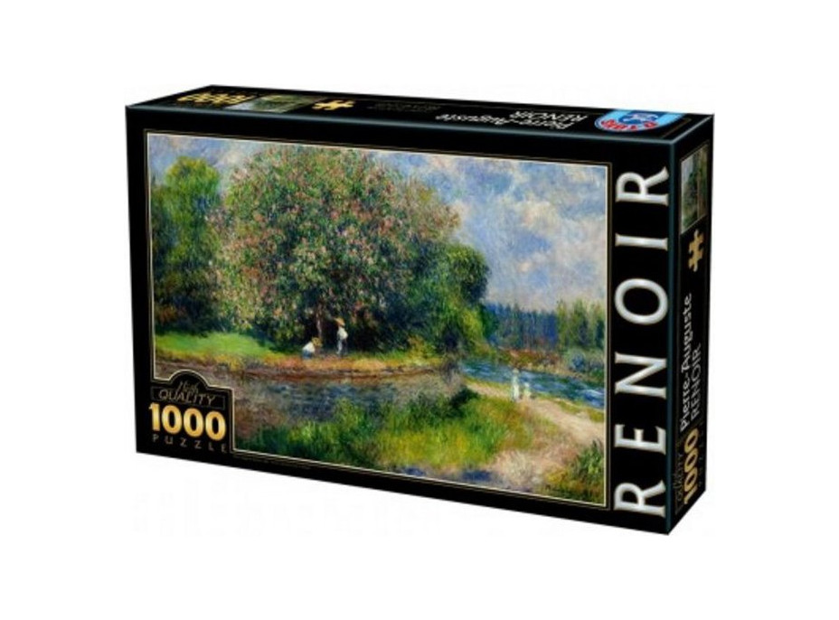 D-TOYS Puzzle Kvitnúce gaštan 1000 dielikov