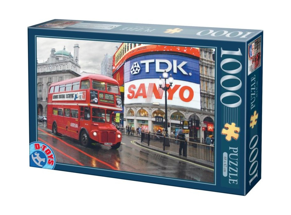 D-TOYS Puzzle Londýn, Veľká Británia 1000 dielikov