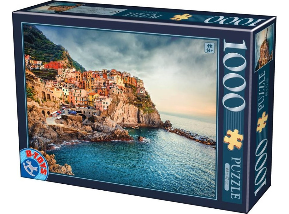 D-TOYS Puzzle Manarola, Taliansko 1000 dielikov