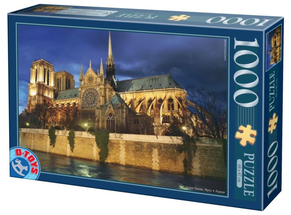 D-TOYS Puzzle Notre Dame, Paríž 1000 dielikov