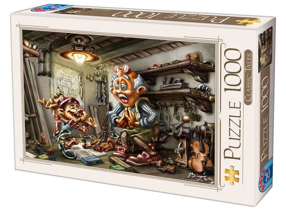 D-TOYS Puzzle Pinokio 1000 dielikov