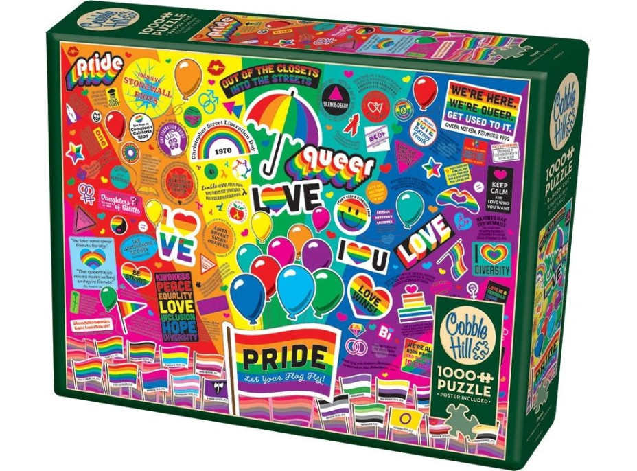 COBBLE HILL Puzzle Pride 1000 dielikov