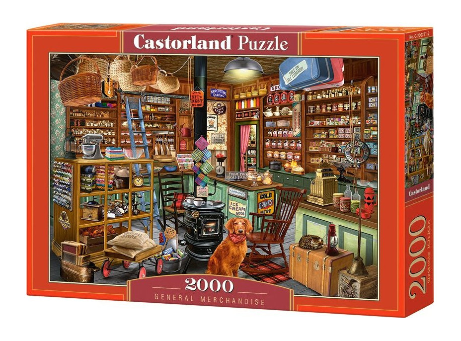 CASTORLAND Puzzle Zmiešaný tovar 2000 dielikov