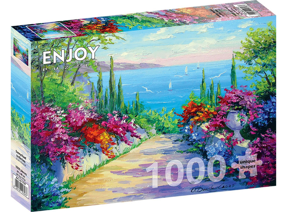 ENJOY Puzzle Slnečná cesta k moru 1000 dielikov