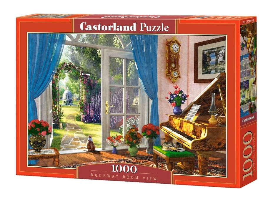 CASTORLAND Puzzle Výhľad z obývacej izby 1000 dielikov