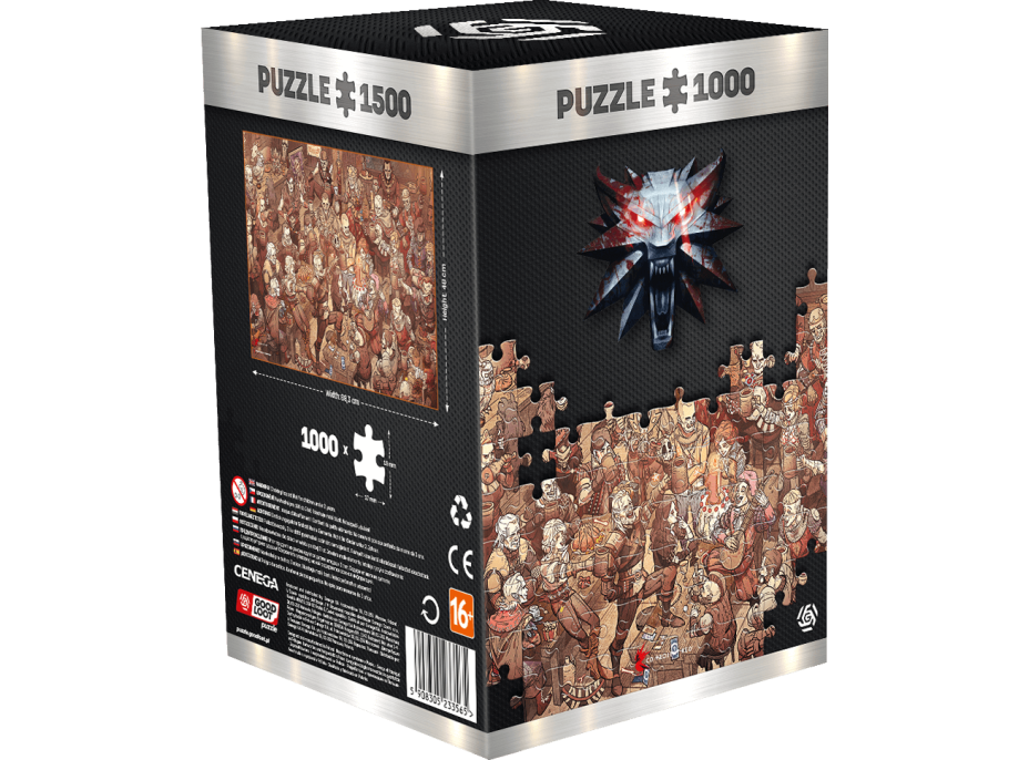 GOOD LOOT Puzzle Witcher - Birthday 1000 dielikov