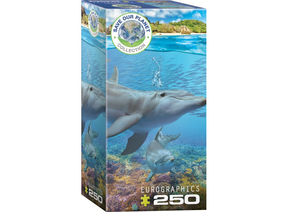 EUROGRAPHICS Puzzle Save Our Planet: Delfíny XL 250 dielikov