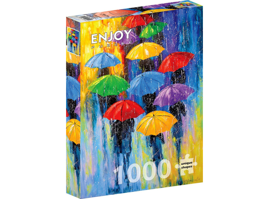 ENJOY Puzzle Daždivý deň 1000 dielikov