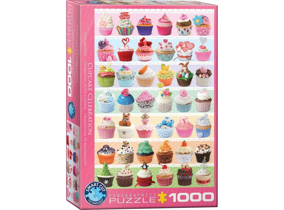 EUROGRAPHICS Puzzle Donuty 1000 dielikov