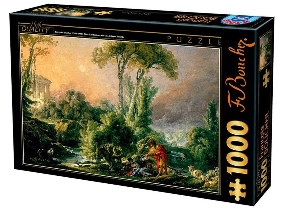 D-TOYS Puzzle Imaginárna krajina 1000 dielikov