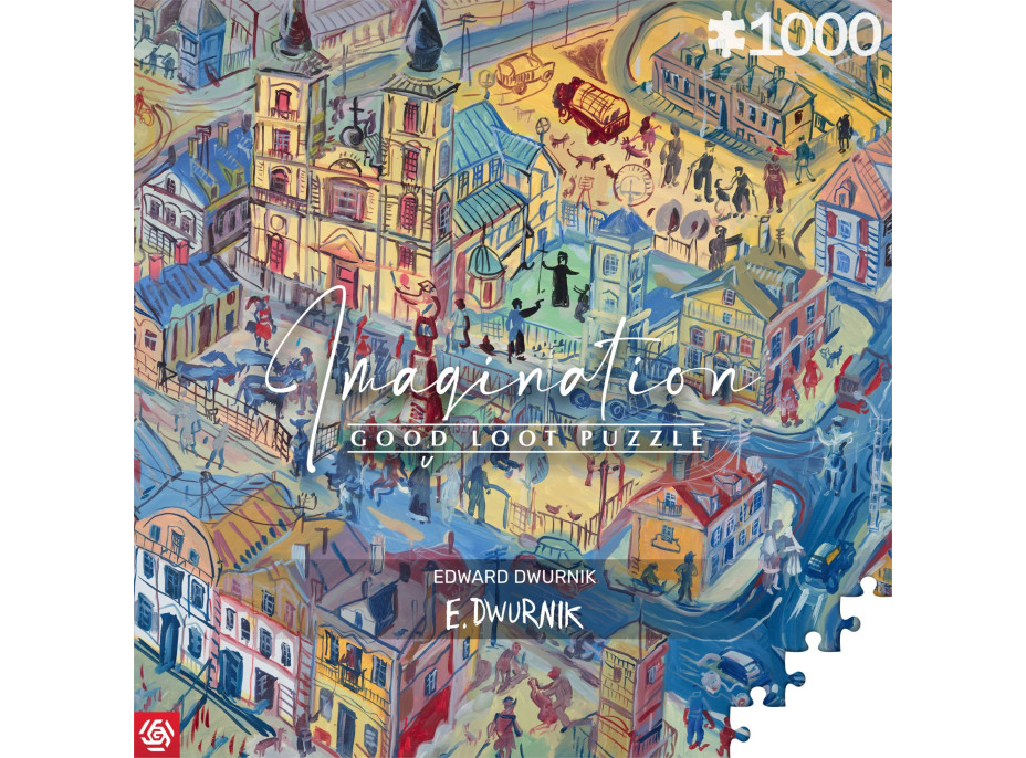 GOOD LOOT Puzzle Imagination: Edward Dwurnik - Radzymin 1000 dielikov