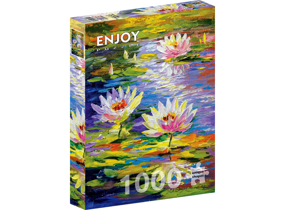 ENJOY Puzzle Lekná v jazierku 1000 dielikov