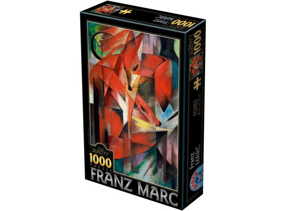 D-TOYS Puzzle Líšky 1000 dielikov