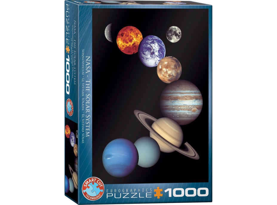 EUROGRAPHICS Puzzle NASA - Slnečná sústava 1000 dielikov