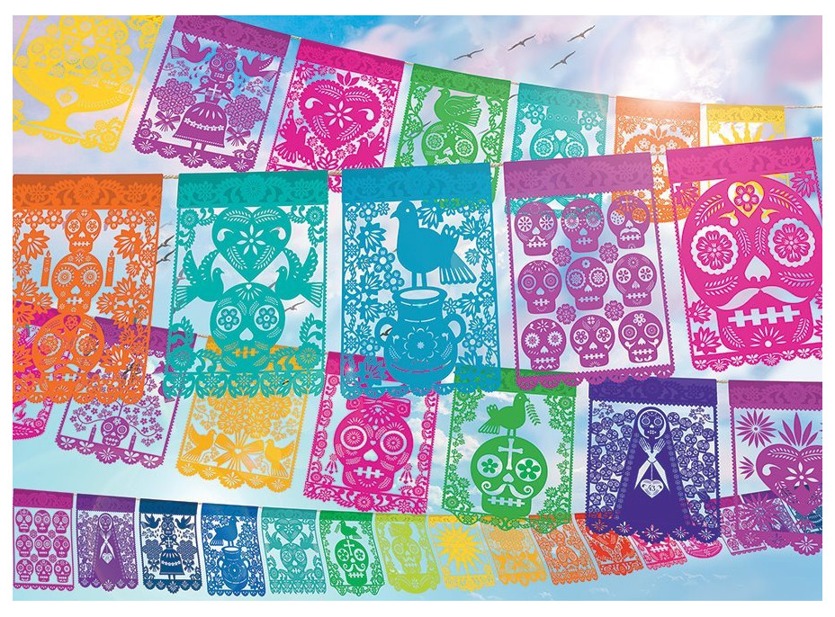 COBBLE HILL Puzzle Papel Picado 500 dielikov