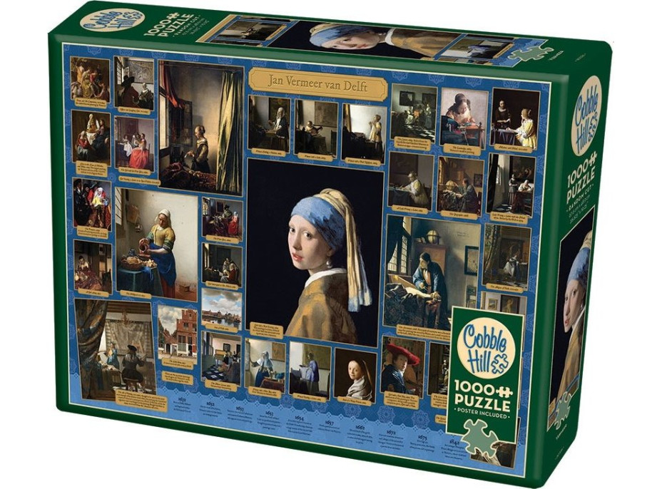 COBBLE HILL Puzzle Vermeer 1000 dielikov