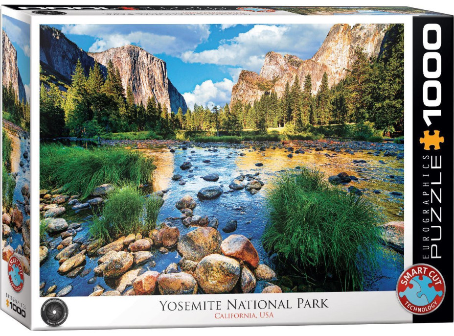 EUROGRAPHICS Puzzle Yosemitský národný park 1000 dielikov