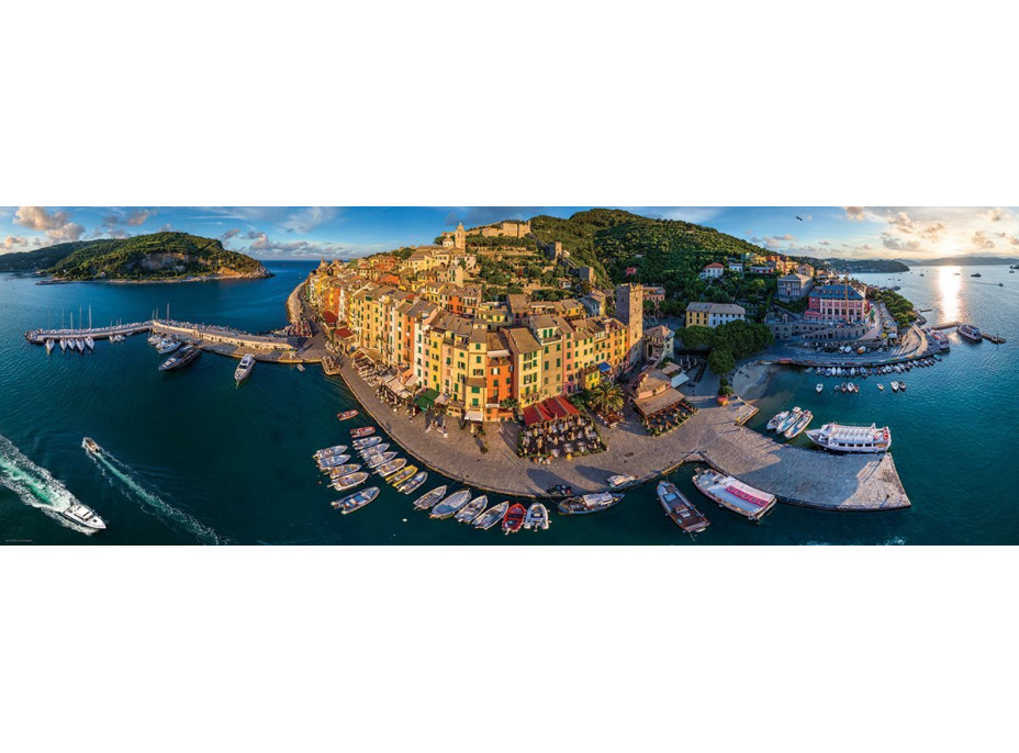 EUROGRAPHICS Panoramatické puzzle Porto Venere, Taliansko 1000 dielikov