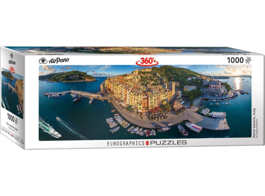 EUROGRAPHICS Panoramatické puzzle Porto Venere, Taliansko 1000 dielikov