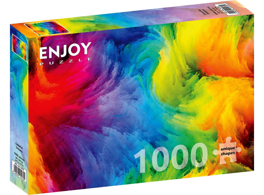 ENJOY Puzzle Farebné sny 1000 dielikov