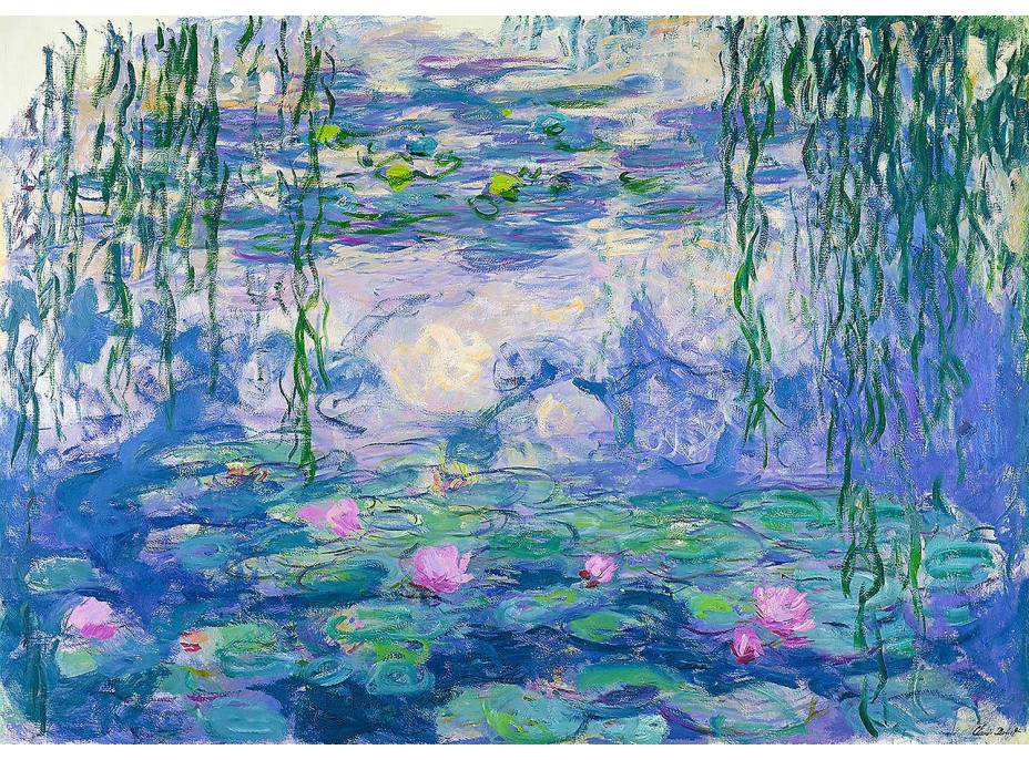 ENJOY Puzzle Claude Monet: Lekná 1000 dielikov