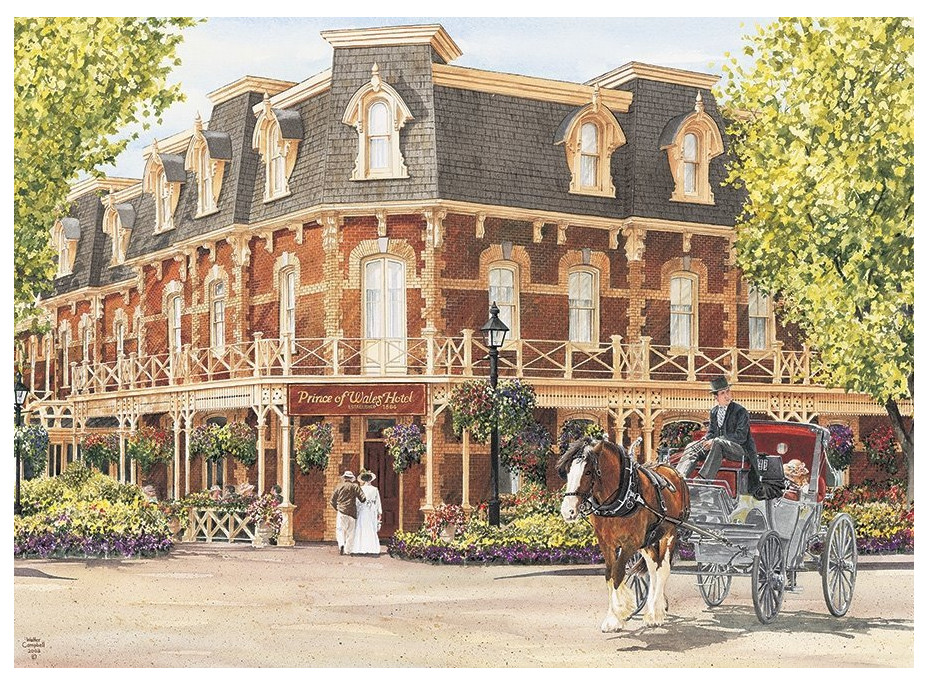 COBBLE HILL Puzzle Hotel Princ z Walesu 1000 dielikov