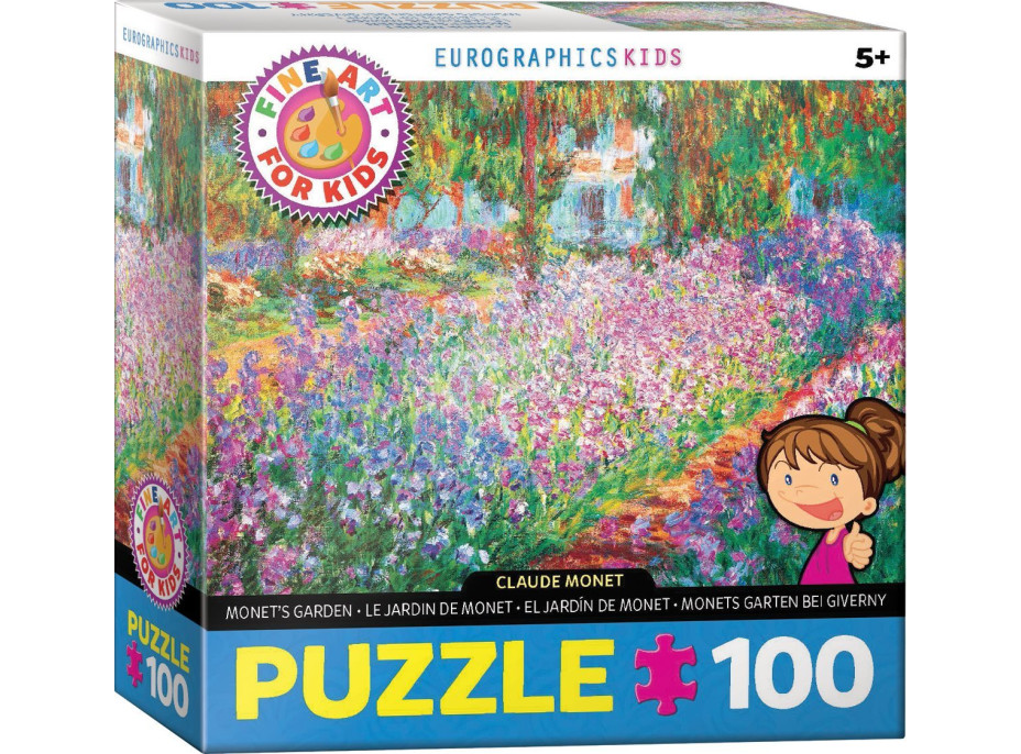 EUROGRAPHICS Puzzle Monetova záhrada 100 dielikov