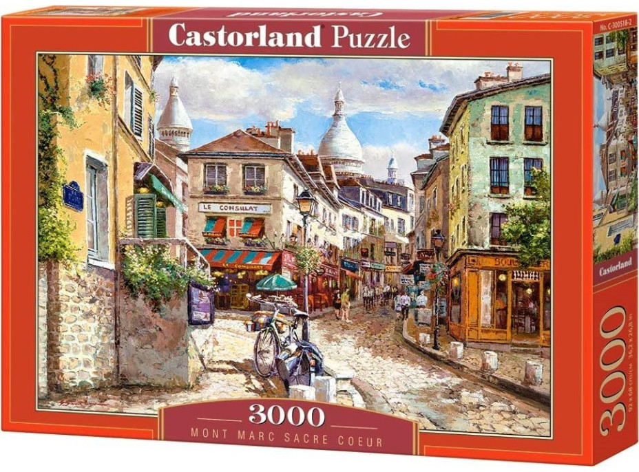 CASTORLAND Puzzle Mont Marc Sacre Coeur 3000 dielikov