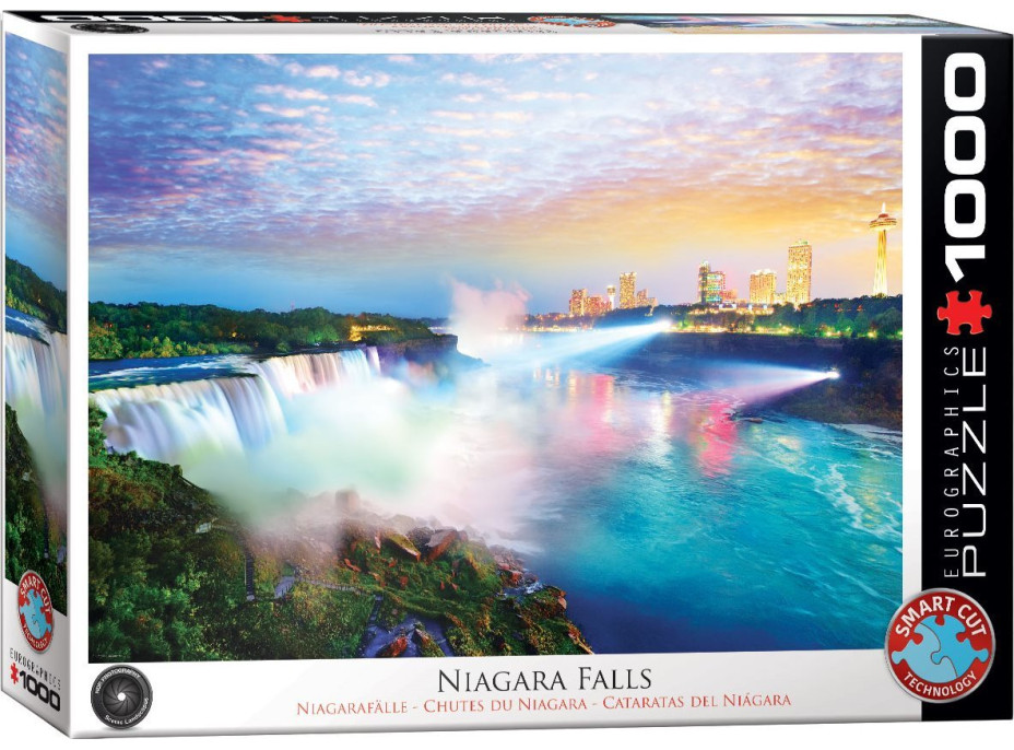 EUROGRAPHICS Puzzle Niagarské vodopády 1000 dielikov