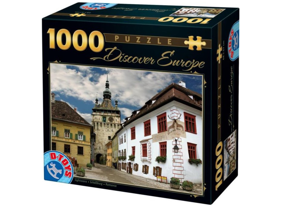 D-TOYS Puzzle Sighisoara, Rumunsko 1000 dielikov