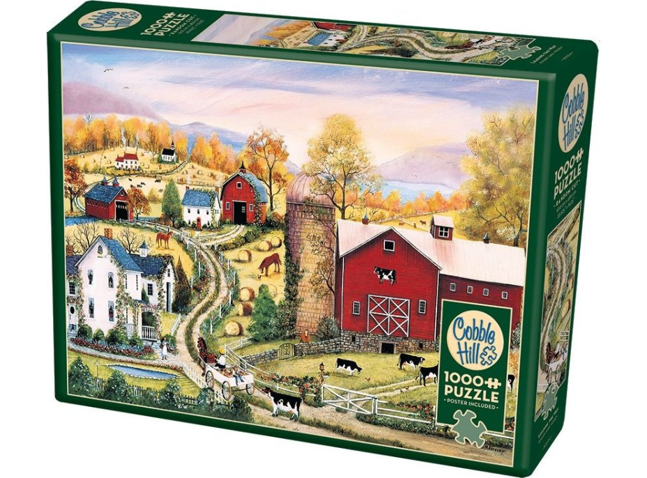 COBBLE HILL Puzzle Na ceste vidiekom 1000 dielikov