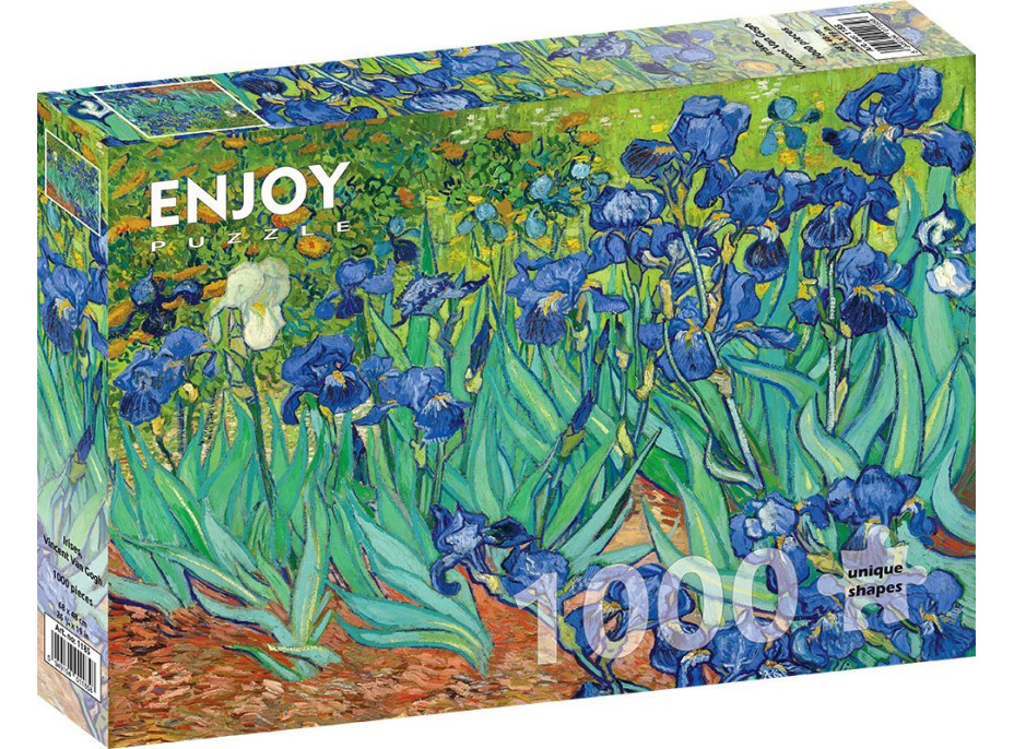 ENJOY Puzzle Vincent Van Gogh: Kosatce 1000 dielikov