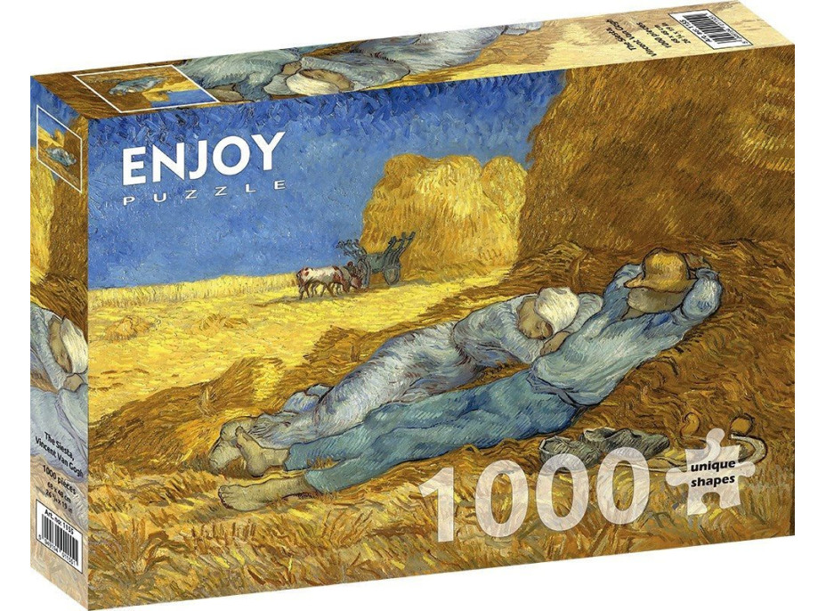 ENJOY Puzzle Vincent Van Gogh: Poludňajší odpočinok 1000 dielikov