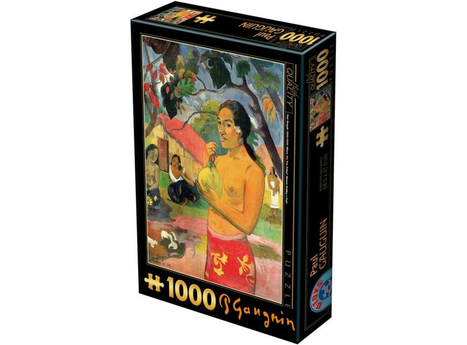 D-TOYS Puzzle Žena s ovocím 1000 dielikov