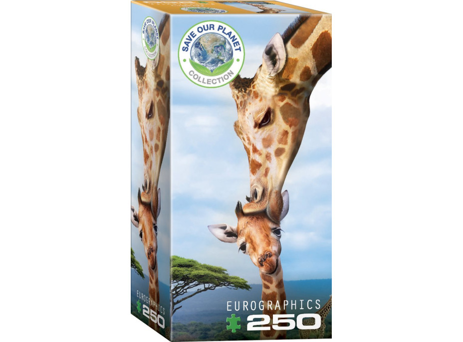 EUROGRAPHICS Puzzle Save Our Planet: Žirafy XL 250 dielikov