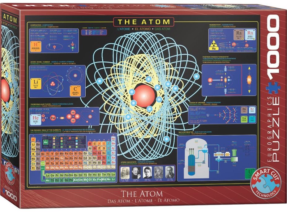 EUROGRAPHICS Puzzle Atom 1000 dielikov