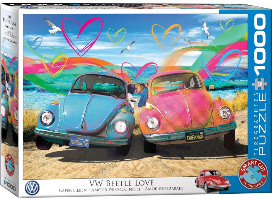 EUROGRAPHICS Puzzle Beetle Love 1000 dielikov