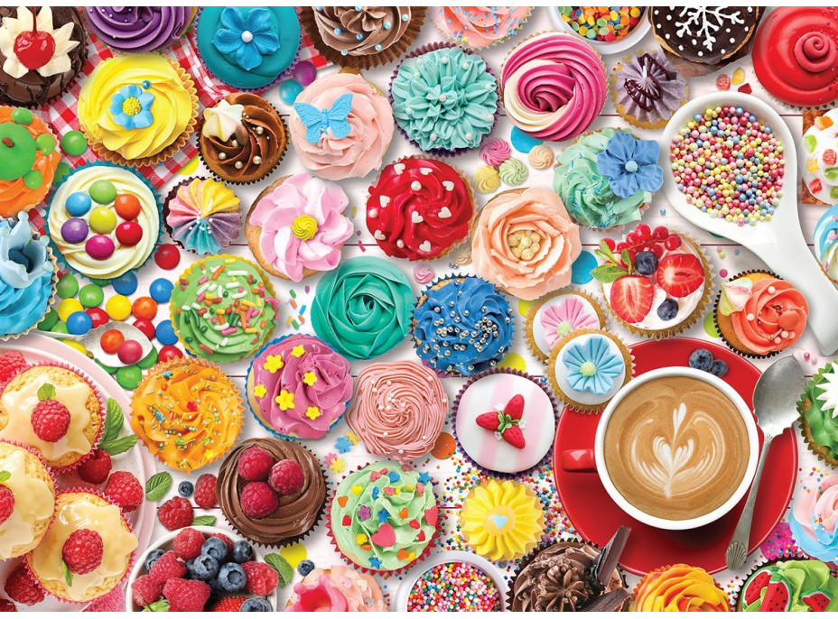 EUROGRAPHICS Puzzle Cupcake Party 1000 dielikov