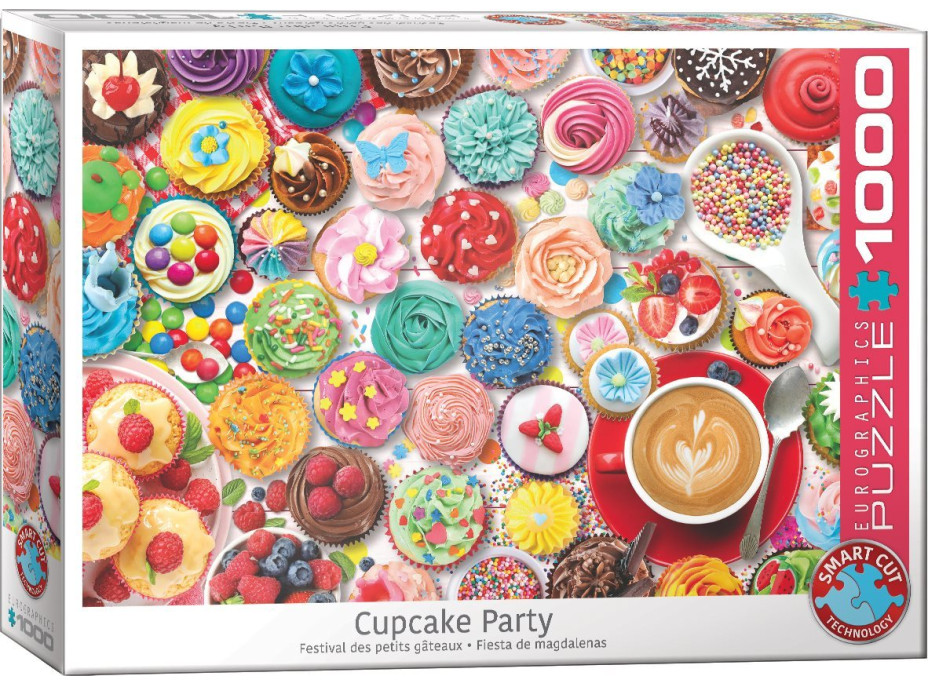 EUROGRAPHICS Puzzle Cupcake Party 1000 dielikov