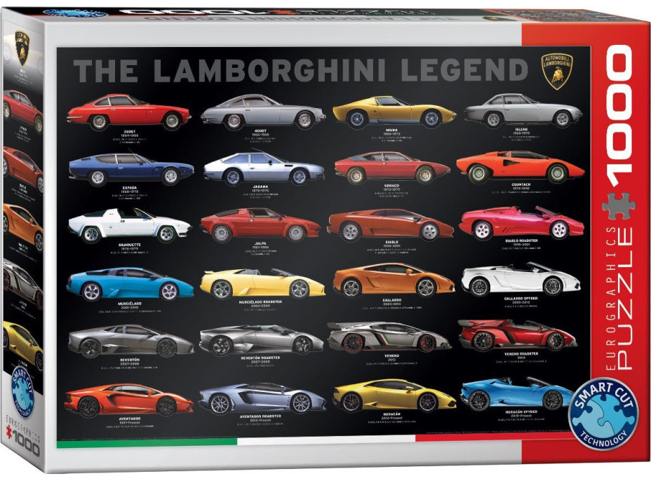 EUROGRAPHICS Puzzle Lamborghini Legend 1000 dielikov