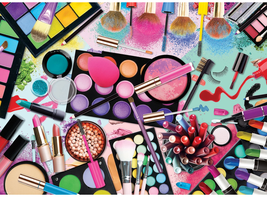 EUROGRAPHICS Puzzle Paleta farieb: Makeup 1000 dielikov