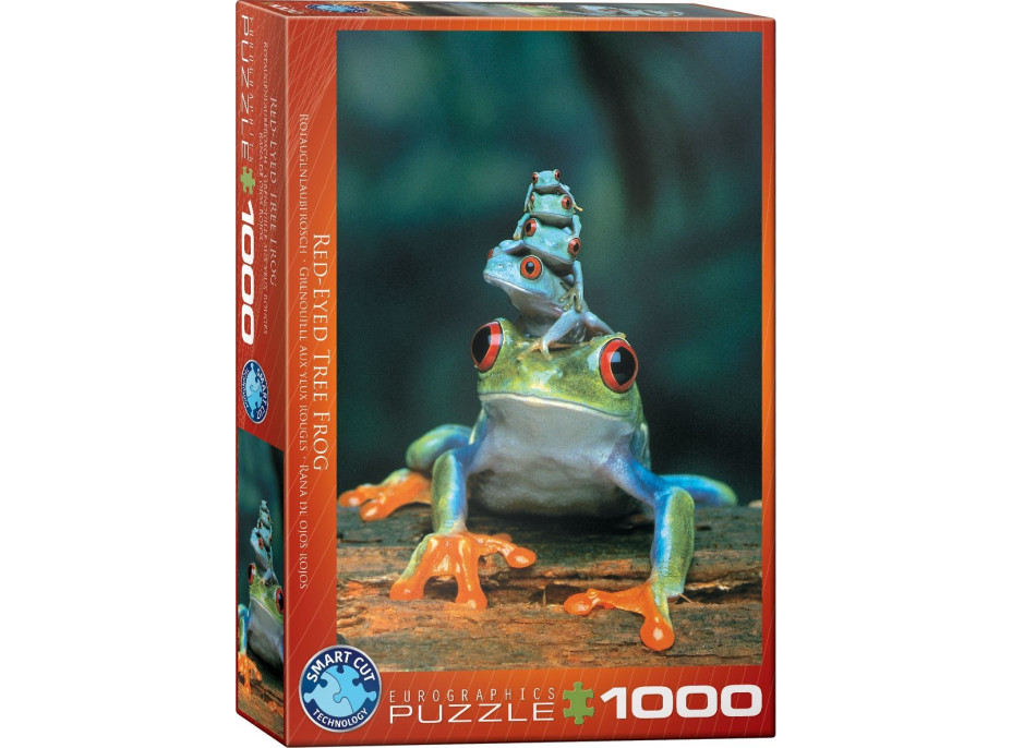 EUROGRAPHICS Puzzle Rosnice červenooká 1000 dielikov