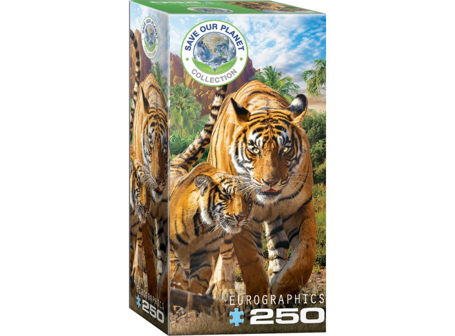 EUROGRAPHICS Puzzle Save Our Planet: Tigre XL 250 dielikov