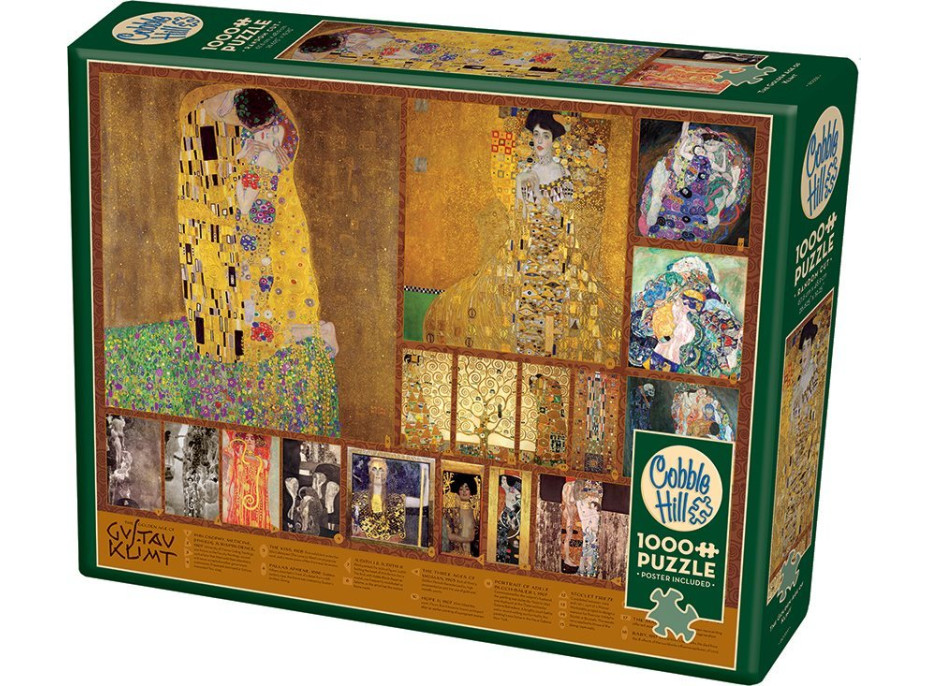 COBBLE HILL Puzzle Zlatý vek Gustava Klimta 1000 dielikov