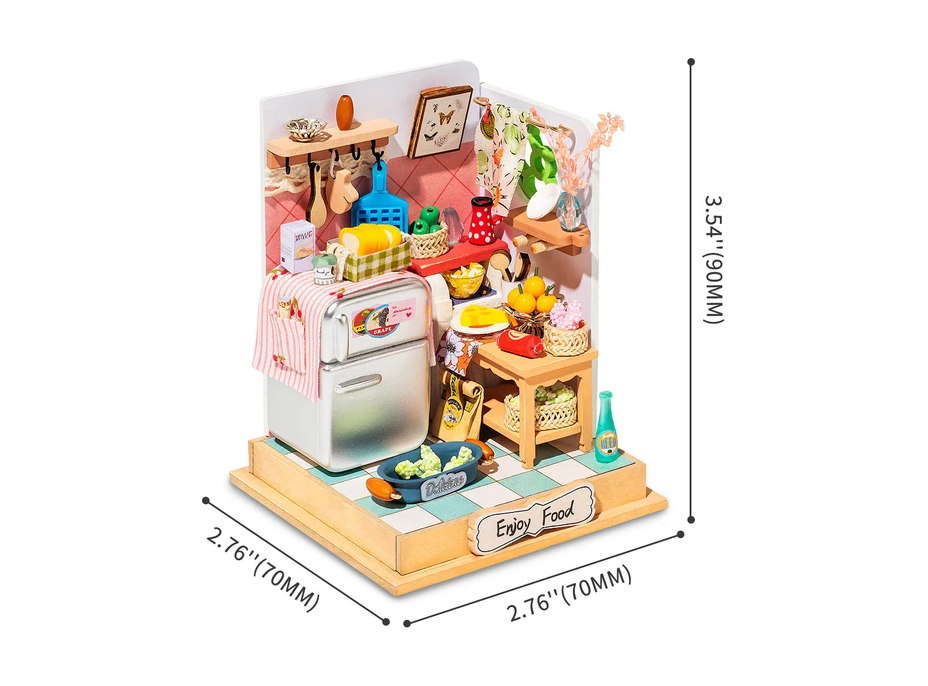 ROBOTIME Rolife DYI House: Ochutnávka života - Kuchyňa