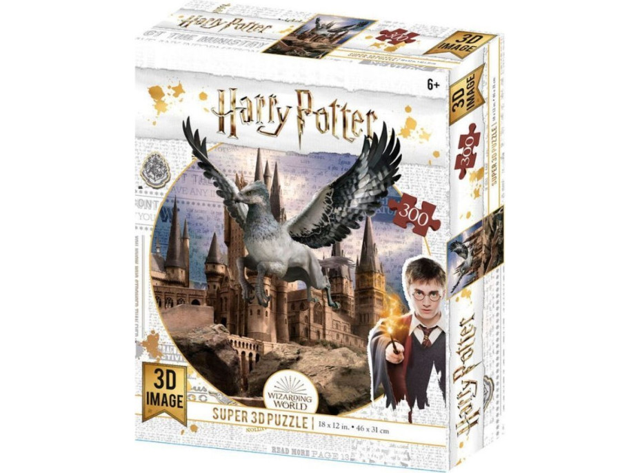 PRIME 3D Puzzle Harry Potter: Klofan 3D 300 dielikov