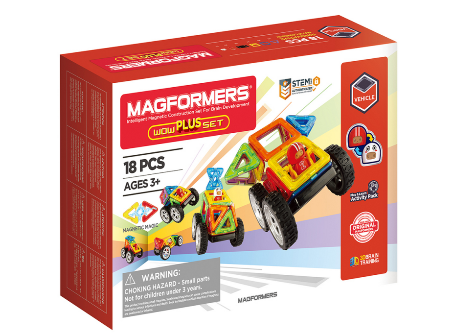 MAGFORMERS Wow Starter PLUS 18 dielikov